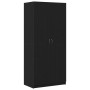 Armario Negro Roble 90x52x200 cm Madera peinada von , Kleiderschränke - Ref: Foro24-862436, Preis: 220,28 €, Rabatt: %