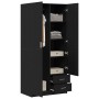Armario Negro Roble 80x52x180 cm Madera Ingenierizada von , Kleiderschränke - Ref: Foro24-862437, Preis: 269,44 €, Rabatt: %