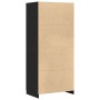 Armario Negro Roble 80x52x180 cm Madera Ingenierizada von , Kleiderschränke - Ref: Foro24-862437, Preis: 269,44 €, Rabatt: %