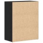 Buffet Negro Roble 60x30x75 cm Madera de , Aparadores - Ref: Foro24-862448, Precio: 82,78 €, Descuento: %