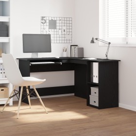 Escritorio Negro Roble 120x140x75 cm de Madera by , Desks - Ref: Foro24-862450, Price: 141,24 €, Discount: %