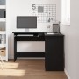 Escritorio Negro Roble 120x140x75 cm de Madera de , Escritorios - Ref: Foro24-862450, Precio: 140,12 €, Descuento: %