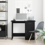 Escritorio Negro Roble 100x50x76 cm Madera de calidad de , Escritorios - Ref: Foro24-862464, Precio: 106,37 €, Descuento: %