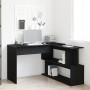 Escritorio Negro Roble 200x50x76 cm Madera Elaborada de , Escritorios - Ref: Foro24-862465, Precio: 137,66 €, Descuento: %