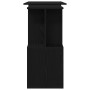 Escritorio Negro Roble 200x50x76 cm Madera Elaborada de , Escritorios - Ref: Foro24-862465, Precio: 137,66 €, Descuento: %
