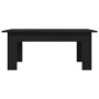 Mesa de café Negra de Roble de 100x60x42 cm von , Couchtisch - Ref: Foro24-862466, Preis: 57,95 €, Rabatt: -5%%