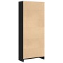 Estantería de roble negro  - 60 x 24 x 143 cm - Hecha de madera elaborada | Foro24.es | Tu tienda online para hogar, jardín y más Foro24.es
