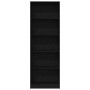 Estantería de Roble Negra - 60x24x176 cm von , Bücherregale und Regale - Ref: Foro24-862468, Preis: 89,02 €, Rabatt: %