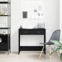 Escritorio Negro Roble 80x40x75 cm Madera Fabricada de , Escritorios - Ref: Foro24-862480, Precio: 82,85 €, Descuento: %