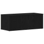 Mueble para TV en negro y roble, 80x34x30 cm, hecho de madera ingenierizada von , TV-Möbel - Ref: Foro24-862484, Preis: 75,96...
