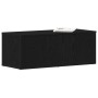 Mueble para TV en negro y roble, 80x34x30 cm, hecho de madera ingenierizada von , TV-Möbel - Ref: Foro24-862484, Preis: 75,96...
