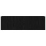 Mueble de TV Montado en la Pared de Roble Negro 100x30x30 cm Hecho de Madera Ingenierizada von , TV-Möbel - Ref: Foro24-86248...
