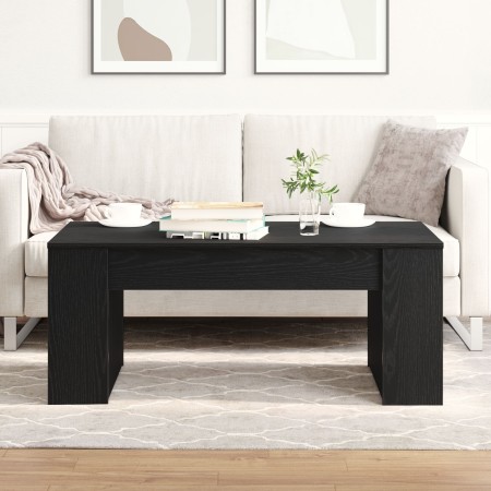 Mesa de Café Roble Negro 102x55x42 cm Madera Elaborada by , Coffee table - Ref: Foro24-862495, Price: 74,14 €, Discount: %