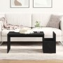 Mesa de café Negra de Roble 90x45x35 cm de Madera Ingenierizada by , Coffee table - Ref: Foro24-862502, Price: 49,65 €, Disco...