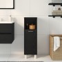 Armario de baño Negro Roble 30x30x95 cm Madera Elaborada de , Muebles de baño - Ref: Foro24-862512, Precio: 57,74 €, Descuent...