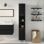 Gabinete de baño Negro Roble 30x30x179 cm Madera von , Badezimmermöbel - Ref: Foro24-862513, Preis: 85,72 €, Rabatt: %