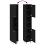 Gabinete de baño Negro Roble 30x30x179 cm Madera von , Badezimmermöbel - Ref: Foro24-862513, Preis: 85,72 €, Rabatt: %