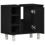 Cabinet de baño Negro Roble 60x32x54 cm Madera Ingenierizada von , Badezimmermöbel - Ref: Foro24-862514, Preis: 60,10 €, Raba...