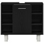 Cabinet de baño Negro Roble 60x32x54 cm Madera Ingenierizada von , Badezimmermöbel - Ref: Foro24-862514, Preis: 60,10 €, Raba...