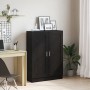Estantería para libros Negra Roble 82,5x30,5x115 cm de Madera de ingeniería by , Bookcases and shelves - Ref: Foro24-862516, ...