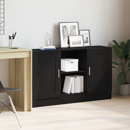 Credenza Negra de Roble 120x30,5x70 cm Madera de , Aparadores - Ref: Foro24-862521, Precio: 109,42 €, Descuento: %
