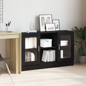 Mueble Auxiliar Roble Negro Madera de calidad y vidrio Mediano von , Sideboards - Ref: Foro24-862522, Preis: 114,57 €, Rabatt...