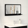 Espejo de baño Negro Roble 60x10,5x37 cm Madera de ingeniería by , bathroom vanities - Ref: Foro24-862525, Price: 39,20 €, Di...