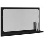 Espejo de baño Negro Roble 60x10,5x37 cm Madera de ingeniería by , bathroom vanities - Ref: Foro24-862525, Price: 39,20 €, Di...