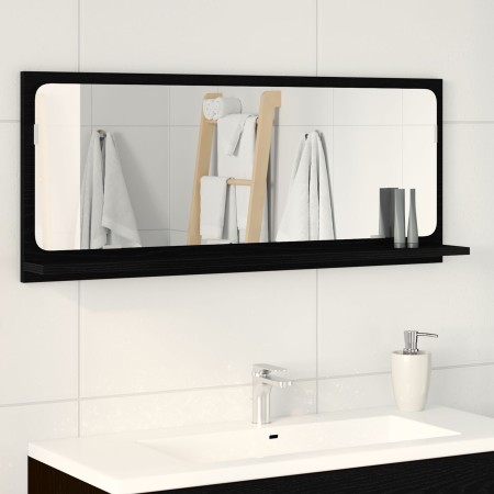 Espejo de baño Roble Negro 90x10.5x37 cm de madera de ingeniería by , bathroom vanities - Ref: Foro24-862528, Price: 45,79 €,...