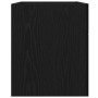 Gabinete de lavabo para baño negro roble 80x38,5x46 cm de madera by , bathroom vanities - Ref: Foro24-862529, Price: 54,40 €,...