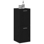 Armario de pared para baño Negro Roble 30x30x80 cm Madera Fabricada de , Muebles de baño - Ref: Foro24-862531, Precio: 51,10 €