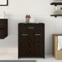 Armario de baño Negro Roble 60x33x80 cm Madera von , Badezimmermöbel - Ref: Foro24-862551, Preis: 75,23 €, Rabatt: -5%%