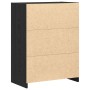 Armario de baño Negro Roble 60x33x80 cm Madera von , Badezimmermöbel - Ref: Foro24-862551, Preis: 75,23 €, Rabatt: -5%%