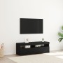 Mueble de TV con LED Negro Roble 120x35x40 cm Madera elaborada von , TV-Möbel - Ref: Foro24-862553, Preis: 96,58 €, Rabatt: %