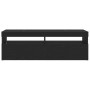 Mueble de TV con LED Negro Roble 120x35x40 cm Madera elaborada von , TV-Möbel - Ref: Foro24-862553, Preis: 96,58 €, Rabatt: %