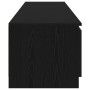 Mueble de TV con luces LED, negro y roble, 140x40x35.5 cm, de madera von , TV-Möbel - Ref: Foro24-862563, Preis: 112,29 €, Ra...