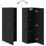 Mueble de TV de pared en Roble Negro de 30,5x30x90 cm de madera von , TV-Möbel - Ref: Foro24-862570, Preis: 53,29 €, Rabatt: %