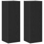 Gabinetes de TV de pared 2 pcs Negro Roble 30,5x30x90 cm Madera von , TV-Möbel - Ref: Foro24-862571, Preis: 93,04 €, Rabatt: ...