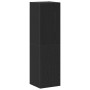 Cabinet de TV Negro Roble 30,5x30x110 cm Madera Ingenierizada von , TV-Möbel - Ref: Foro24-862572, Preis: 61,04 €, Rabatt: -5%%