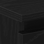 Cajoneras de Noche 2 piezas Negro Roble 40x30x39 cm Madera elaborada de , Mesitas de noche - Ref: Foro24-862575, Precio: 67,2...