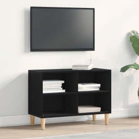 Cabinet para TV de roble negro - 69.5x30x50 cm
