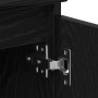 Mueble de TV con patas de madera color negro roble 102x35x50 cm von , TV-Möbel - Ref: Foro24-862584, Preis: 78,86 €, Rabatt: %