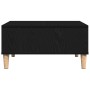 Mesa de Café en Negro y Roble, 60x60x30 cm, de Madera de Ingeniería by , Coffee table - Ref: Foro24-862586, Price: 57,43 €, D...