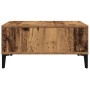 mesa de café de madera antigua 60x60x30 cm de madera de ingeniería by , Coffee table - Ref: Foro24-862587, Price: 57,23 €, Di...