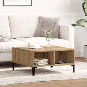 Mesa de café de roble artesanal 60x60x30 cm de madera engineered von , Couchtisch - Ref: Foro24-862588, Preis: 57,39 €, Rabat...