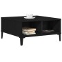 Mesa de café Negro Roble 60x60x30 cm Madera elaborada de , Mesas de centro - Ref: Foro24-862589, Precio: 51,62 €