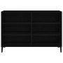 Mueble de almacenamiento Negro Roble 103,5x35x70 cm Madera elaborada de , Aparadores - Ref: Foro24-862591, Precio: 99,01 €, D...