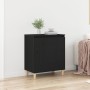 Aparador Negro de Roble 60x35x70 cm de Madera VidaXL de , Aparadores - Ref: Foro24-862593, Precio: 80,02 €, Descuento: %