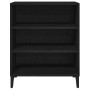 Aparador Negro de Roble 57x35x70 cm de Madera de Ingeniería de , Aparadores - Ref: Foro24-862592, Precio: 67,82 €, Descuento: %
