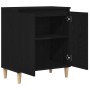 Aparador Negro de Roble 60x35x70 cm de Madera VidaXL de , Aparadores - Ref: Foro24-862593, Precio: 80,02 €, Descuento: %